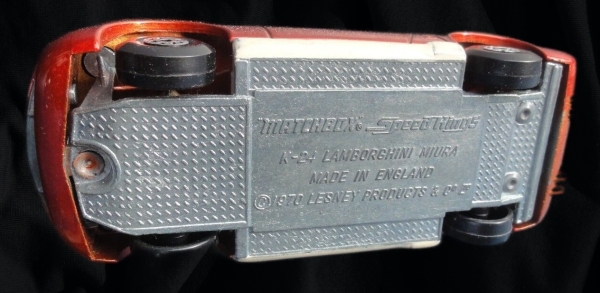 Matchbox Lesney Speed Kings Lamborgini Miura 1970 Metallmodell (7959)
